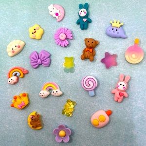 20pcs- Cartoon Kawaii 3D Stickers, Bottle/Phone/Refrigerator/laptop stickers